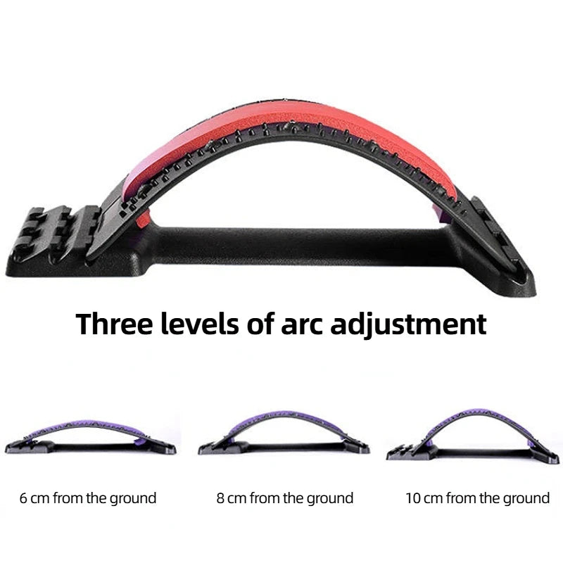 Magnetic Back Massage Muscle Relax Stretcher Posture Therapy Corrector Back Stretch Spine Stretcher Lumbar Support Pain Relief