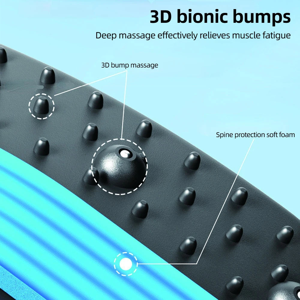 Magnetic Back Massage Muscle Relax Stretcher Posture Therapy Corrector Back Stretch Spine Stretcher Lumbar Support Pain Relief